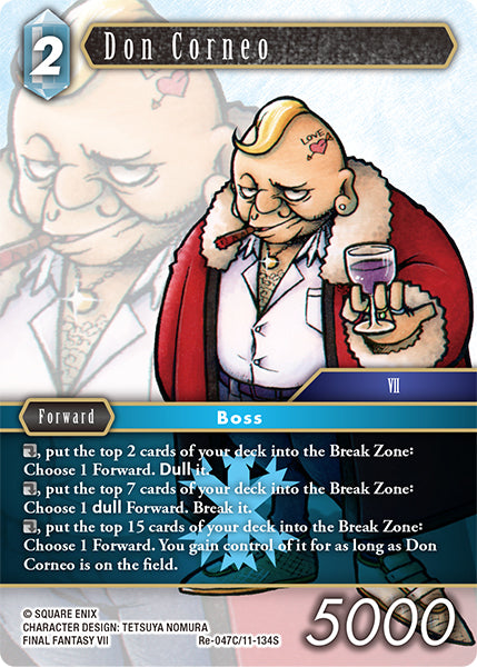 (047) Final Fantasy TCG Legacy Collection Single: Don Corneo (11-134) (V.1) Holo Common