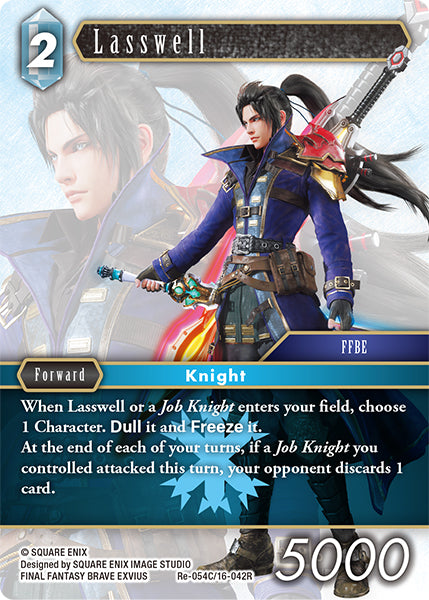 (054) Final Fantasy TCG Legacy Collection Single: Lasswell (16-042) (V.1) Holo Common