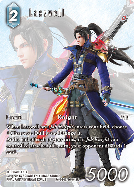 (054) Final Fantasy TCG Legacy Collection Single: Lasswell (16-042) (V.2) Holo Common