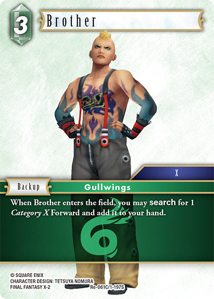 (061) Final Fantasy TCG Legacy Collection Single: Brother (1-197) (V.1)  Common
