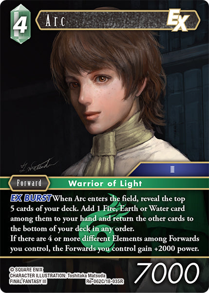 (062) Final Fantasy TCG Legacy Collection Single: Arc (18-035) (V.1)  Common