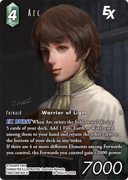 (062) Final Fantasy TCG Legacy Collection Single: Arc (18-035) (V.2) Holo Common