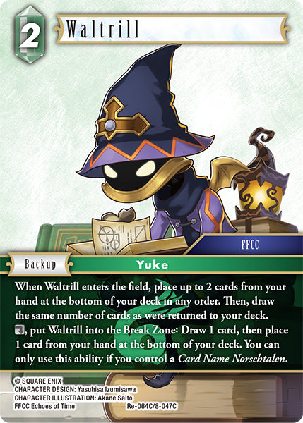 (064) Final Fantasy TCG Legacy Collection Single: Waltrill (8-047) (V.1) Holo Common