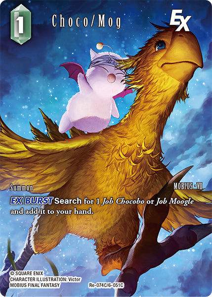 (074) Final Fantasy TCG Legacy Collection Single: Choco/Mog (6-051) (V.2) Holo Common