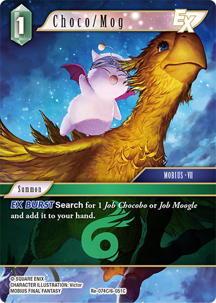 (074) Final Fantasy TCG Legacy Collection Single: Choco/Mog (6-051) (V.1) Holo Common