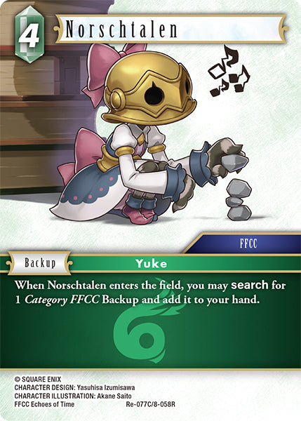 (077) Final Fantasy TCG Legacy Collection Single: Norschtalen (8-058) (V.1)  Common