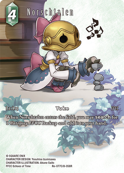 (077) Final Fantasy TCG Legacy Collection Single: Norschtalen (8-058) (V.2) Holo Common