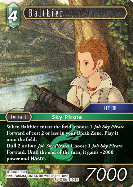 (079) Final Fantasy TCG Legacy Collection Single: Balthier (13-048) (V.1) Holo Hero