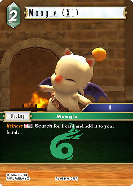 (082) Final Fantasy TCG Legacy Collection Single: Moogle (XI) (6-058) (V.1)  Common