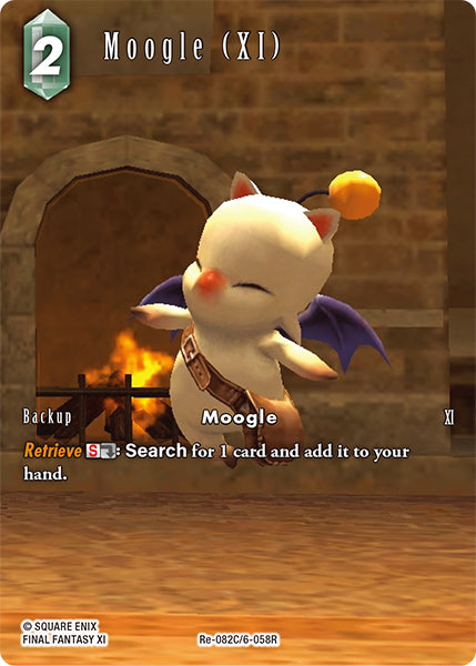 (082) Final Fantasy TCG Legacy Collection Single: Moogle (XI) (6-058) (V.2)  Common
