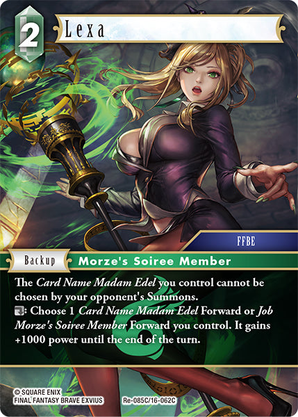 (085) Final Fantasy TCG Legacy Collection Single: Lexa (16-062) (V.1)  Common