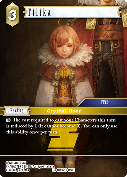 (104) Final Fantasy TCG Legacy Collection Single: Tilika (11-073) (V.1) Holo Hero