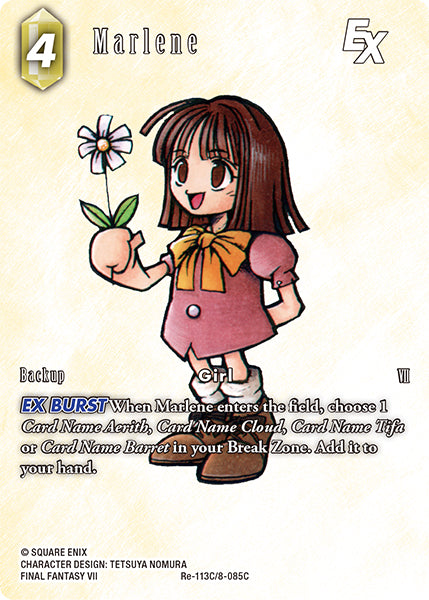 (113) Final Fantasy TCG Legacy Collection Single: Marlene (8-085) (V.2) Holo Common