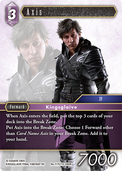 (117) Final Fantasy TCG Legacy Collection Single: Axis (15-086) (V.1)  Common