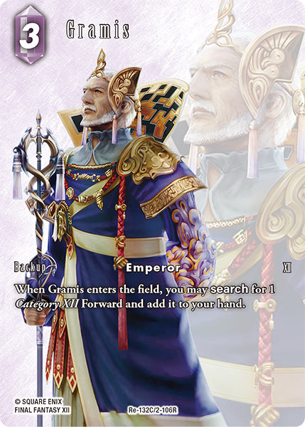(132) Final Fantasy TCG Legacy Collection Single: Gramis (2-106) (V.2) Holo Common