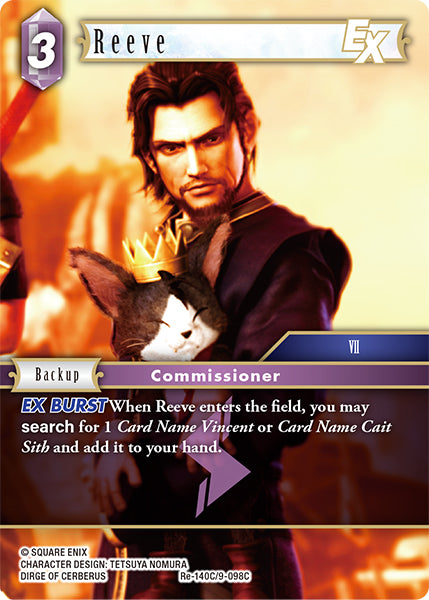 (140) Final Fantasy TCG Legacy Collection Single: Reeve (9-098) (V.1) Holo Common