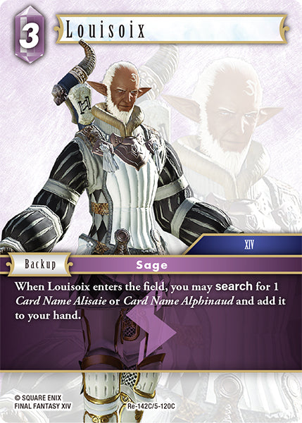 (142) Final Fantasy TCG Legacy Collection Single: Louisoix (5-120) (V.1)  Common