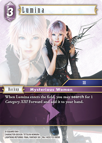 (143) Final Fantasy TCG Legacy Collection Single: Lumina (13-085) (V.1)  Common
