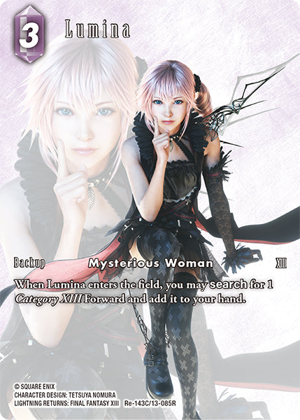 (143) Final Fantasy TCG Legacy Collection Single: Lumina (13-085) (V.2) Holo Common