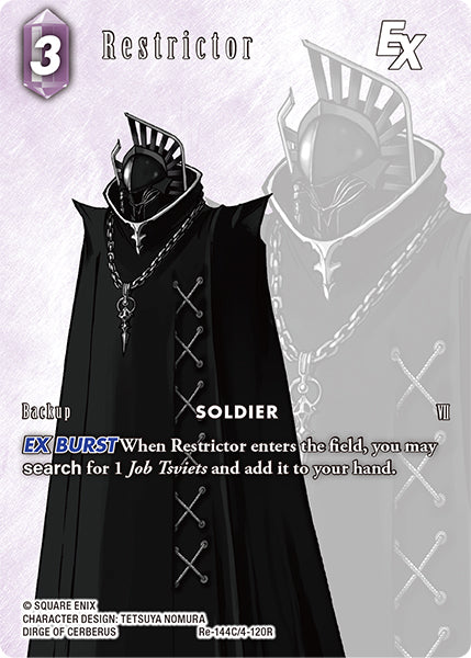 (144) Final Fantasy TCG Legacy Collection Single: Restrictor (4-120) (V.2) Holo Common
