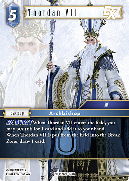 (147) Final Fantasy TCG Legacy Collection Single: Thordan VII (6-108) (V.1)  Common