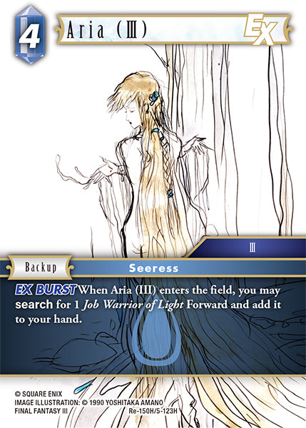 (150) Final Fantasy TCG Legacy Collection Single: Aria (III) (5-123) (V.1)  Hero
