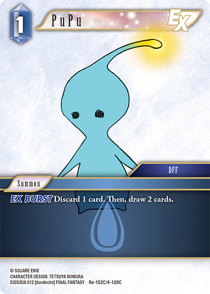 (152) Final Fantasy TCG Legacy Collection Single: PuPu (4-128) (V.1) Holo Common