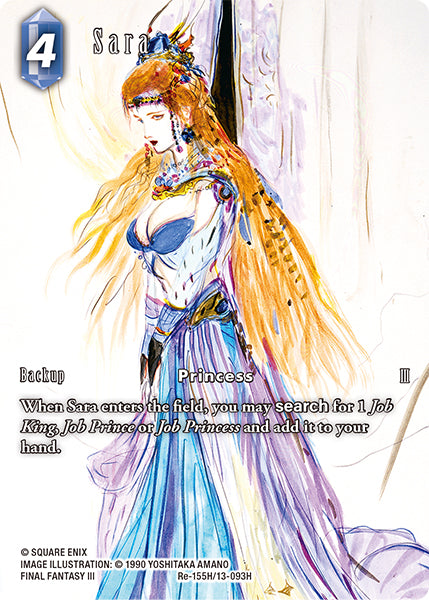 (155) Final Fantasy TCG Legacy Collection Single: Sara (13-093) (V.2) Holo Hero