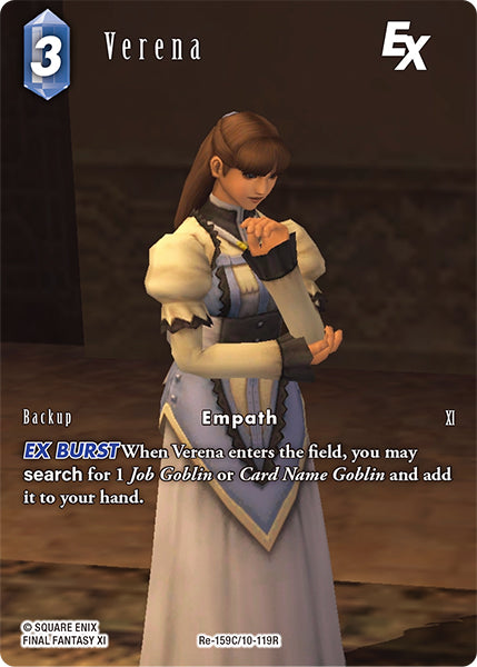(159) Final Fantasy TCG Legacy Collection Single: Verena (10-119) (V.2) Holo Common