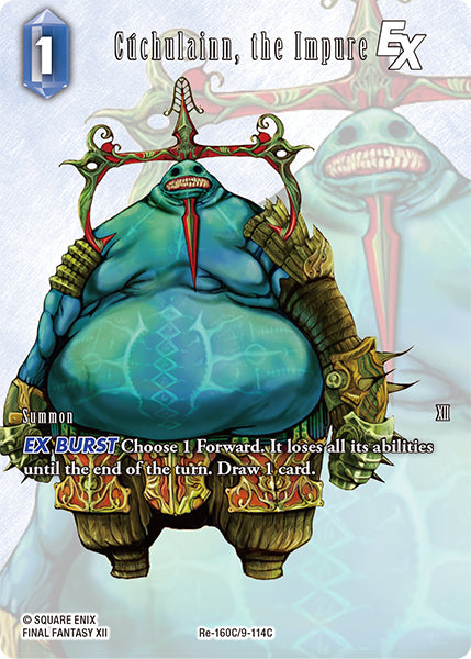 (160) Final Fantasy TCG Legacy Collection Single: Cúchulainn, the Impure (9-114) (V.2)  Common