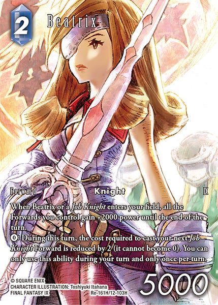 (161) Final Fantasy TCG Legacy Collection Single: Beatrix (12-103) (V.2) Holo Hero
