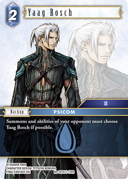 (167) Final Fantasy TCG Legacy Collection Single: Yaag Rosch (1-174) (V.1) Holo Common