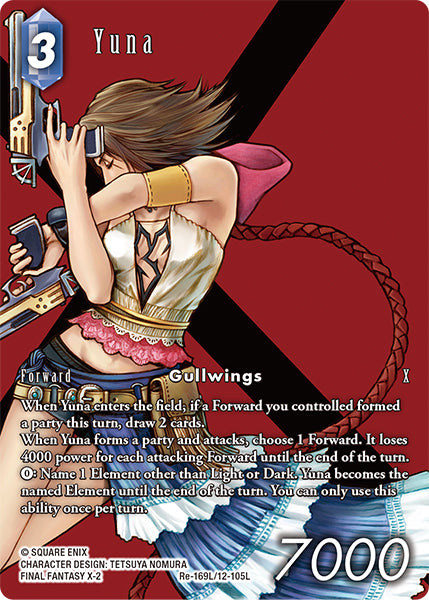 (169) Final Fantasy TCG Legacy Collection Single: Yuna (12-105) (V.2) Holo Legend