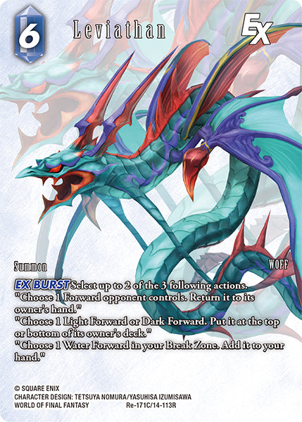 (171) Final Fantasy TCG Legacy Collection Single: Leviathan (14-113) (V.2) Holo Common
