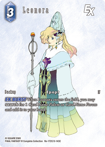 (172) Final Fantasy TCG Legacy Collection Single: Leonora (3-143) (V.2) Holo Common