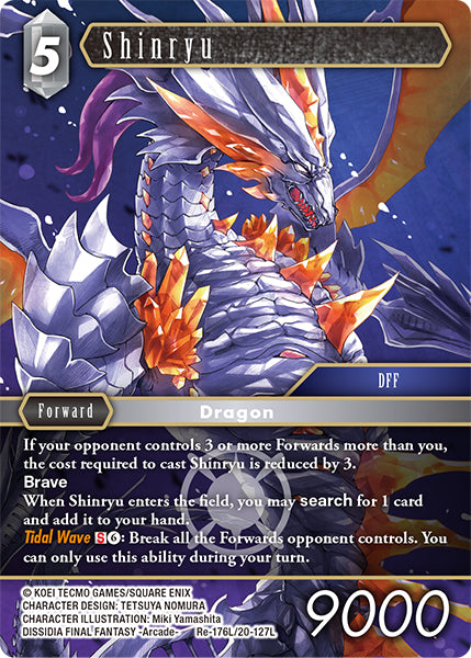 (176) Final Fantasy TCG Legacy Collection Single: Shinryu (20-127) (V.1)  Legend