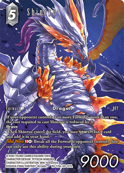 (176) Final Fantasy TCG Legacy Collection Single: Shinryu (20-127) (V.2) Holo Legend