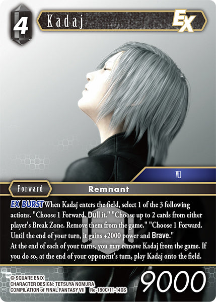 (180) Final Fantasy TCG Legacy Collection Single: Kadaj (11-140) (V.1)  Common