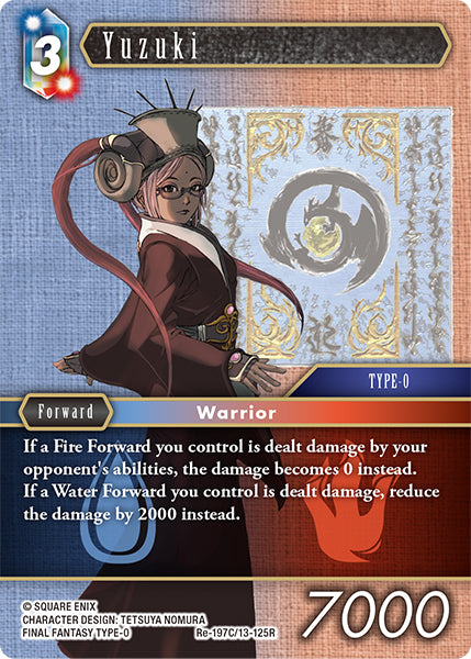 (197) Final Fantasy TCG Legacy Collection Single: Yuzuki (13-125) (V.1) Holo Common