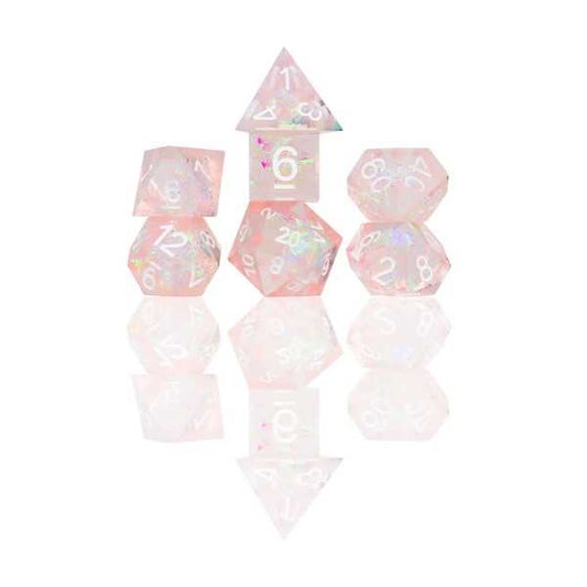 Sharp: Pink Fairy Dice Sets