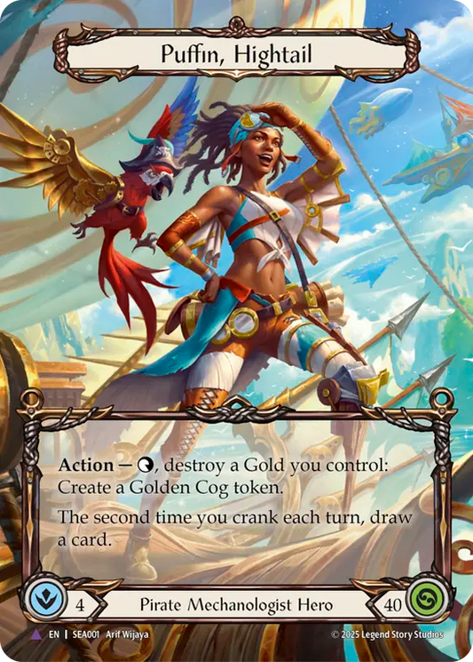 (001) Flesh & Blood TCG High Seas Single: Puffin, Hightail (Marvel)  Marvel