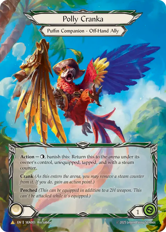(003) Flesh & Blood TCG High Seas Single: Polly Cranka (Marvel)  Marvel