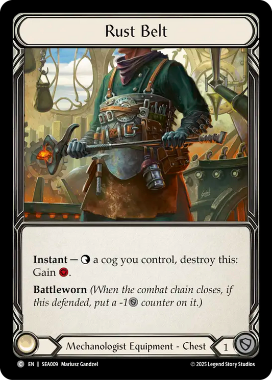 (009) Flesh & Blood TCG High Seas Single: Rust Belt (Regular)  Common
