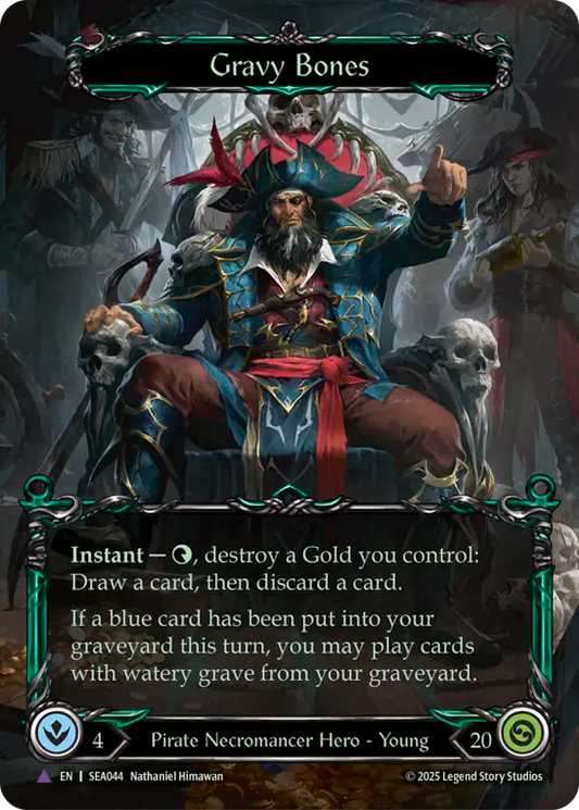 (044) Flesh & Blood TCG High Seas Single: Gravy Bones (Marvel)  Marvel