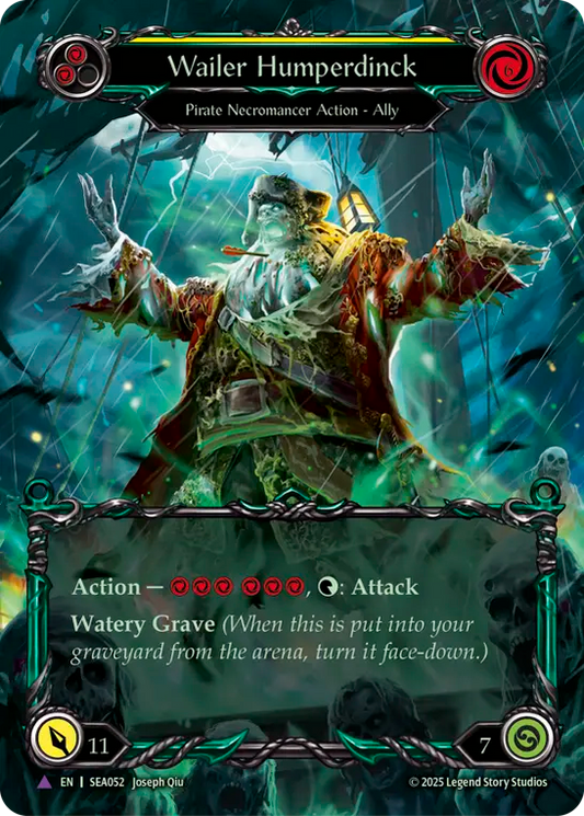 (052) Flesh & Blood TCG High Seas Single: Wailer Humperdinck (Marvel)  Marvel