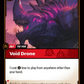 (010/221) Riftbound TCG Spiritforged Single: Void Drone Holo Common