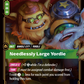 (055/221) Riftbound TCG Spiritforged Single: Needlessly Large Yordle Holo Rare