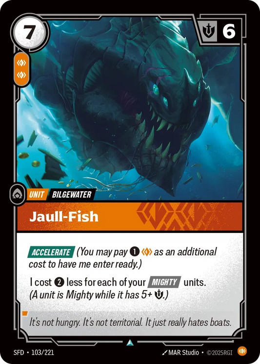 (103/221) Riftbound TCG Spiritforged Single: Jaull-Fish  Uncommon