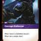 (123/221) Riftbound TCG Spiritforged Single: Corrupt Enforcer  Common