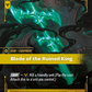 (178/221) Riftbound TCG Spiritforged Single: Blade of the Ruined King Holo Epic